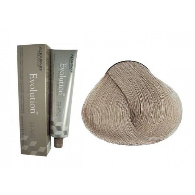 Alfaparf Evolution of the Color CUBE hajfesték - 9.1 60ml Very Light Ash Blonde képe 1